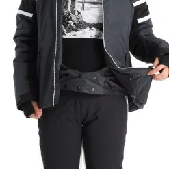 CMP, 31W0056 Ski-jas Dames Titanio Grijs 21 CMP, 31W0056 Ski-jas Dames Titanio Grijs -Ski-Jassen Winkel cmp 31w0056 aa jas gevoerd dames titanio grijs 22cmpxx118v3 BI 09