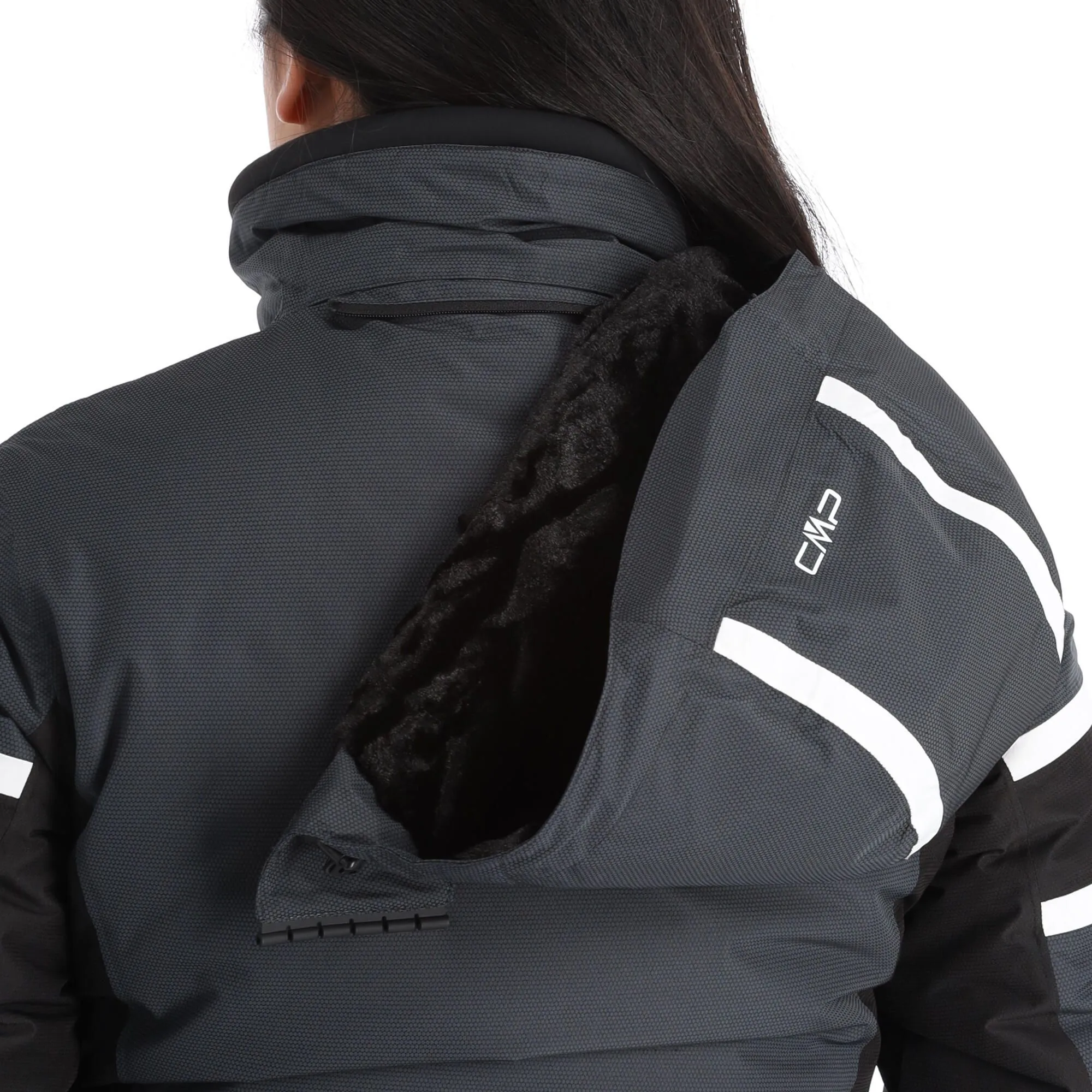 CMP, 31W0056 Ski-jas Dames Titanio Grijs 11 CMP, 31W0056 Ski-jas Dames Titanio Grijs - Afbeelding 9