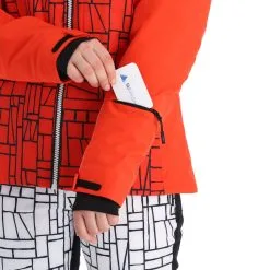 CMP, 31W0076 Ski-jas Dames Grenadine Rood -Ski-Jassen Winkel cmp 31w0076 aa jas gevoerd dames grenadine rood 22cmpxx119v1 BI 08