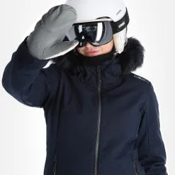 CMP, 31W0196F Ski-jas Dames Blauw -Ski-Jassen Winkel cmp 31w0196f aa jas gevoerd dames blauw 22cmpxx124v5 BI 05