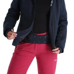 CMP, 31W0196F Ski-jas Dames Blauw -Ski-Jassen Winkel cmp 31w0196f aa jas gevoerd dames blauw 22cmpxx124v5 BI 09