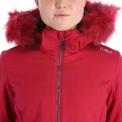 CMP, 31W0196F Ski-jas Dames Sangria Paars -Ski-Jassen Winkel cmp 31w0196f aa jas gevoerd dames sangria paars 22cmpxx124v2 BI 07