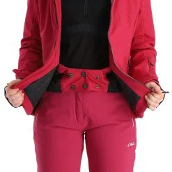 CMP, 31W0196F Ski-jas Dames Sangria Paars -Ski-Jassen Winkel cmp 31w0196f aa jas gevoerd dames sangria paars 22cmpxx124v2 BI 09