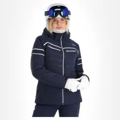 CMP, 31W0216 Ski-jas Dames Blauw -Ski-Jassen Winkel cmp 31w0216 aa jas gevoerd dames blauw 22cmpxx125v1 BI 04