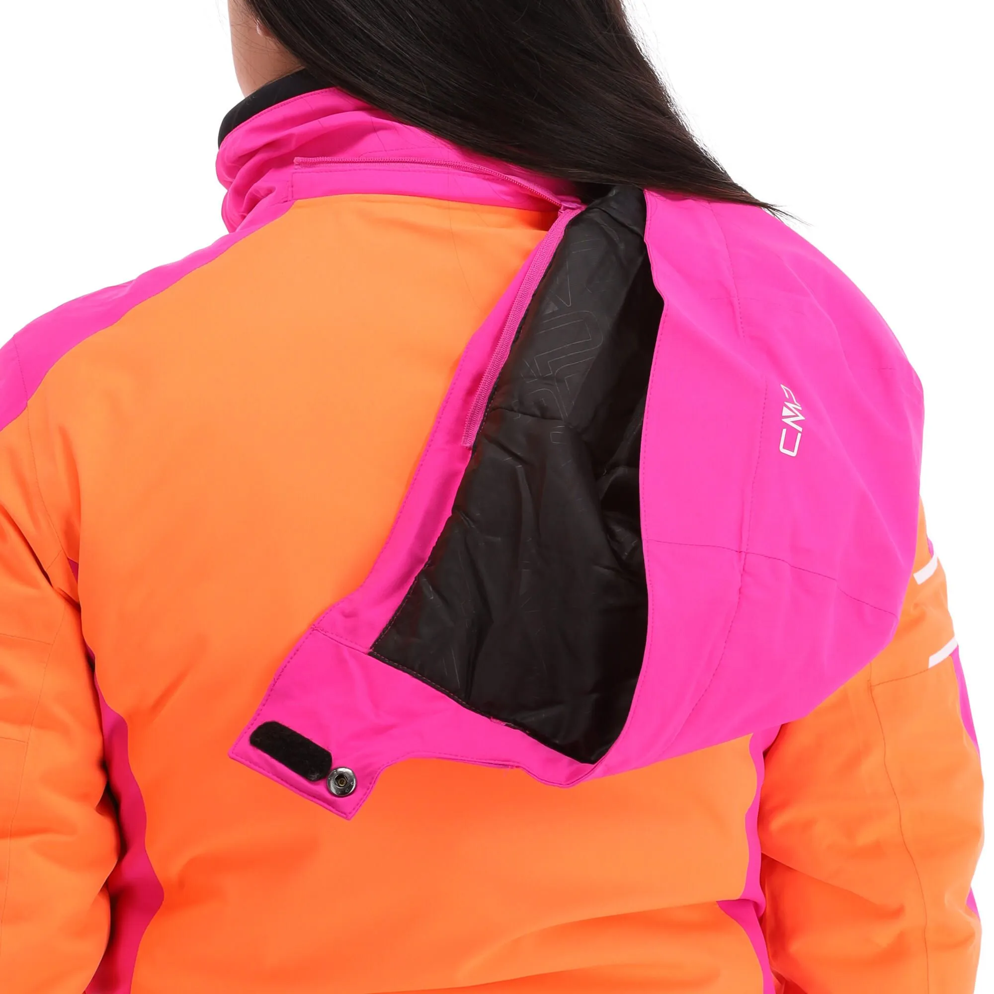 CMP, 31W0216 Ski-jas Dames Flamingo Fluo Oranje 11 CMP, 31W0216 Ski-jas Dames Flamingo Fluo Oranje - Afbeelding 9