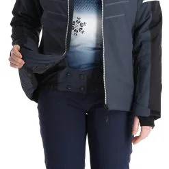 CMP, 31W0216 Ski-jas Dames Titanio Grijs 21 CMP, 31W0216 Ski-jas Dames Titanio Grijs -Ski-Jassen Winkel cmp 31w0216 aa jas gevoerd dames titanio grijs 22cmpxx125v2 BI 09