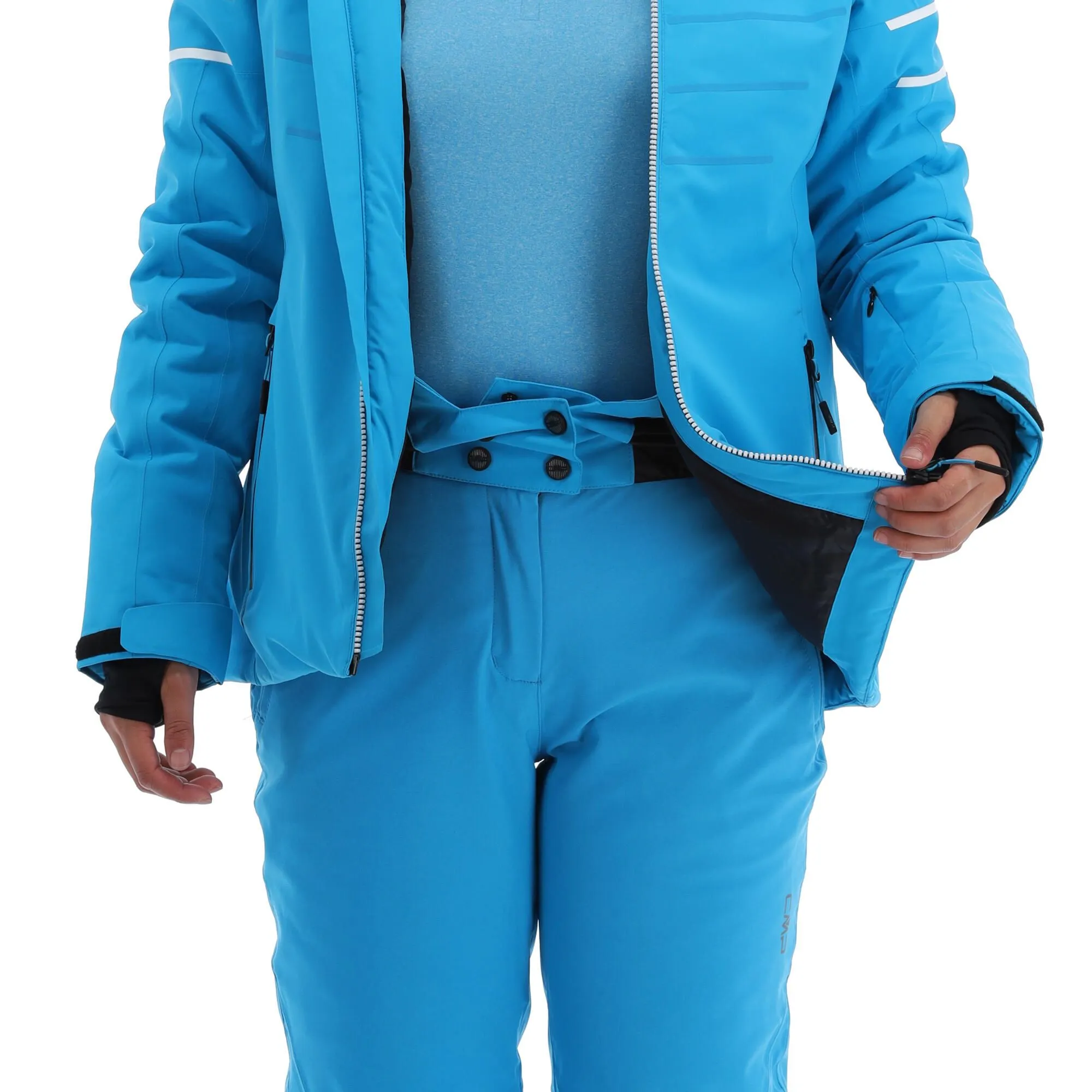 CMP, 31W0216 Ski-jas Dames Turquioise Blauw 10 CMP, 31W0216 Ski-jas Dames Turquioise Blauw - Afbeelding 8