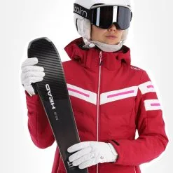 CMP, 32W0216 Ski-jas Dames Sangria Paars 15 CMP, 32W0216 Ski-jas Dames Sangria Paars -Ski-Jassen Winkel cmp 32w0216 aa jas gevoerd dames sangria paars 22cmpxx142v3 BI 05