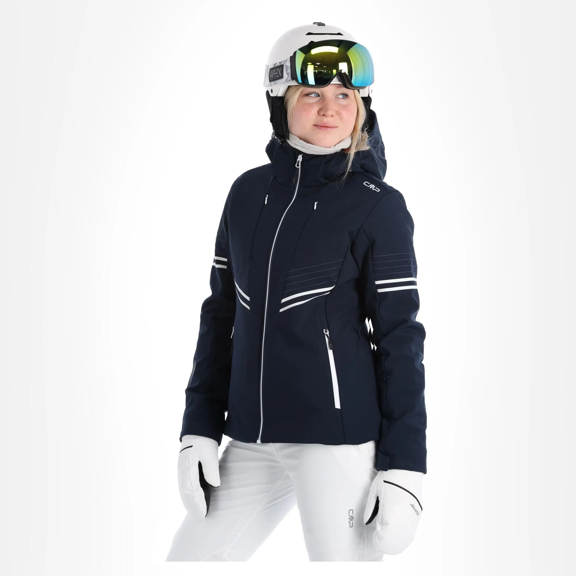 CMP, 32W0226 Ski-jas Dames Blauw 3 CMP, 32W0226 Ski-jas Dames Blauw