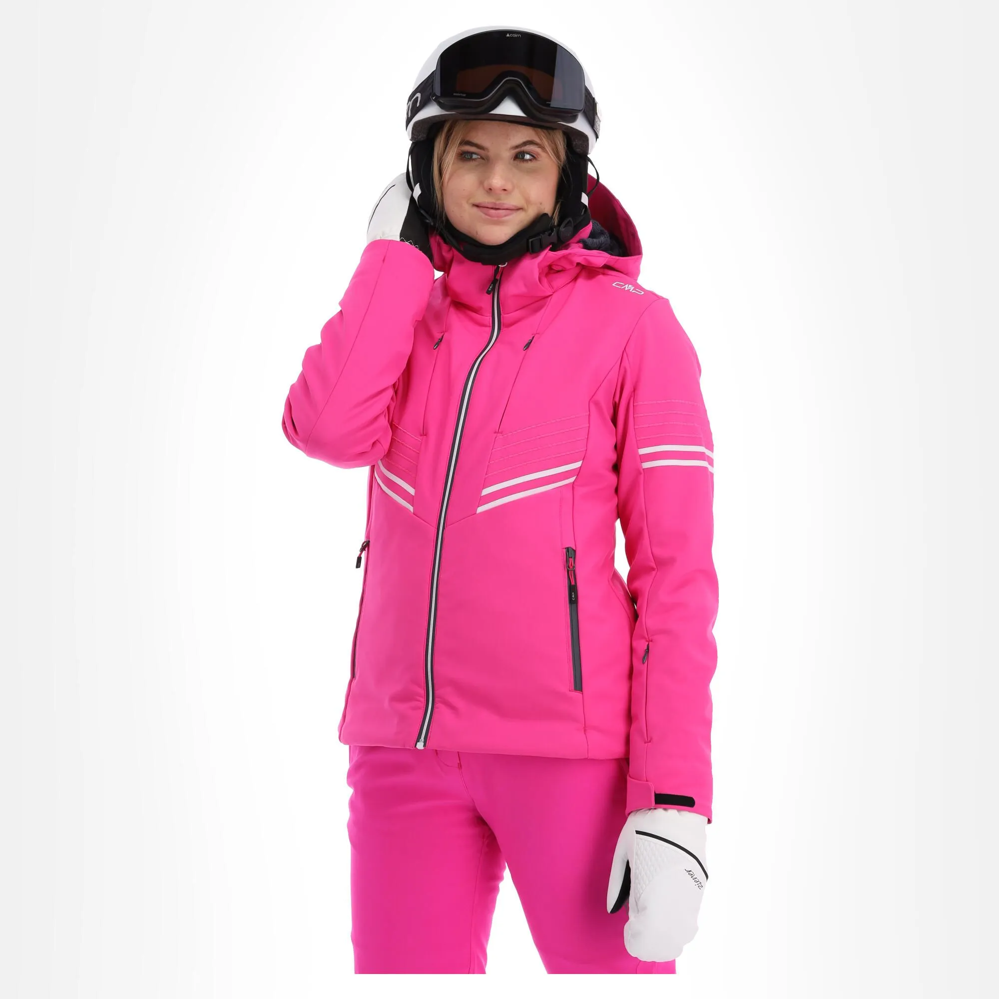 CMP, 32W0226 Ski-jas Dames Fluo Paars 3 CMP, 32W0226 Ski-jas Dames Fluo Paars