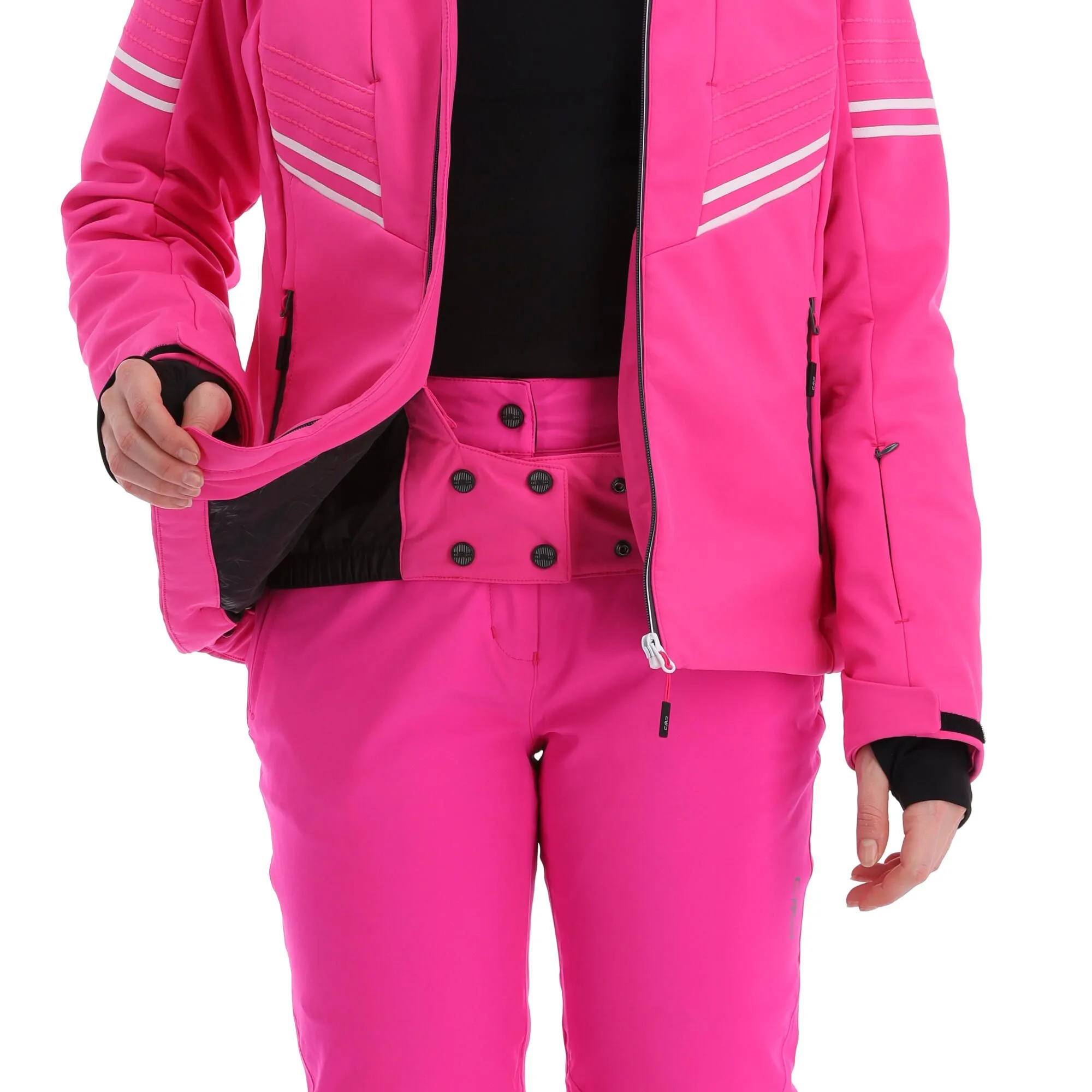 CMP, 32W0226 Ski-jas Dames Fluo Paars 10 CMP, 32W0226 Ski-jas Dames Fluo Paars - Afbeelding 8