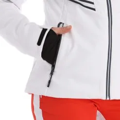 CMP, 32W0226 Ski-jas Dames Wit -Ski-Jassen Winkel cmp 32w0226 aa jas gevoerd dames wit 22cmpxx143v2 BI 12