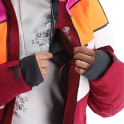 CMP, 32W0236 Ski-jas Dames Sangria Paars 24 CMP, 32W0236 Ski-jas Dames Sangria Paars -Ski-Jassen Winkel cmp 32w0236 aa jas gevoerd dames sangria paars 22cmpxx144v2 BI 12