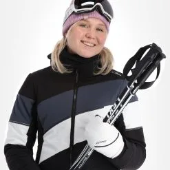 CMP, 32W0236 Ski-jas Dames Zwart -Ski-Jassen Winkel cmp 32w0236 aa jas gevoerd dames zwart 22cmpxx144v4 BI 05