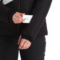 CMP, 32W0236 Ski-jas Dames Zwart -Ski-Jassen Winkel cmp 32w0236 aa jas gevoerd dames zwart 22cmpxx144v4 BI 08