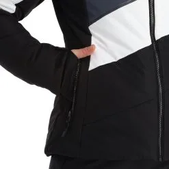 CMP, 32W0236 Ski-jas Dames Zwart -Ski-Jassen Winkel cmp 32w0236 aa jas gevoerd dames zwart 22cmpxx144v4 BI 11