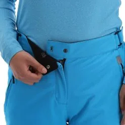 CMP, 3W18596N Skibroek Dames Turquioise Blauw -Ski-Jassen Winkel cmp 3w18596n ba skibroek gevoerd dames turquioise blauw 22cmpxx157v5 BI 05