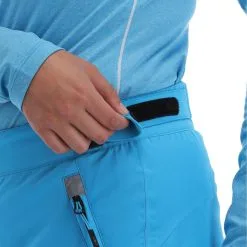 CMP, 3W18596N Skibroek Dames Turquioise Blauw -Ski-Jassen Winkel cmp 3w18596n ba skibroek gevoerd dames turquioise blauw 22cmpxx157v5 BI 06