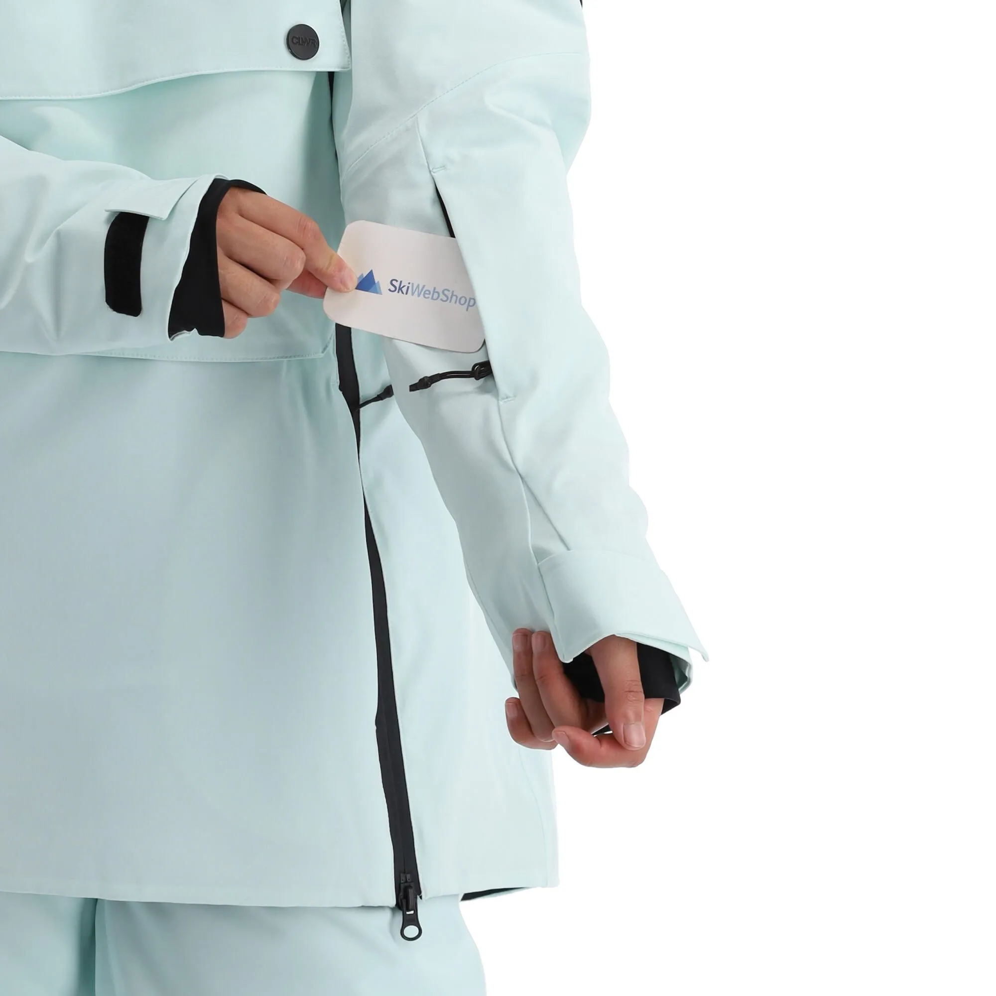 ColourWear, Cake 2.0 Jackorak Ski-jas Dames Light Turquoise Blauw 10 ColourWear, Cake 2.0 Jackorak Ski-jas Dames Light Turquoise Blauw - Afbeelding 8