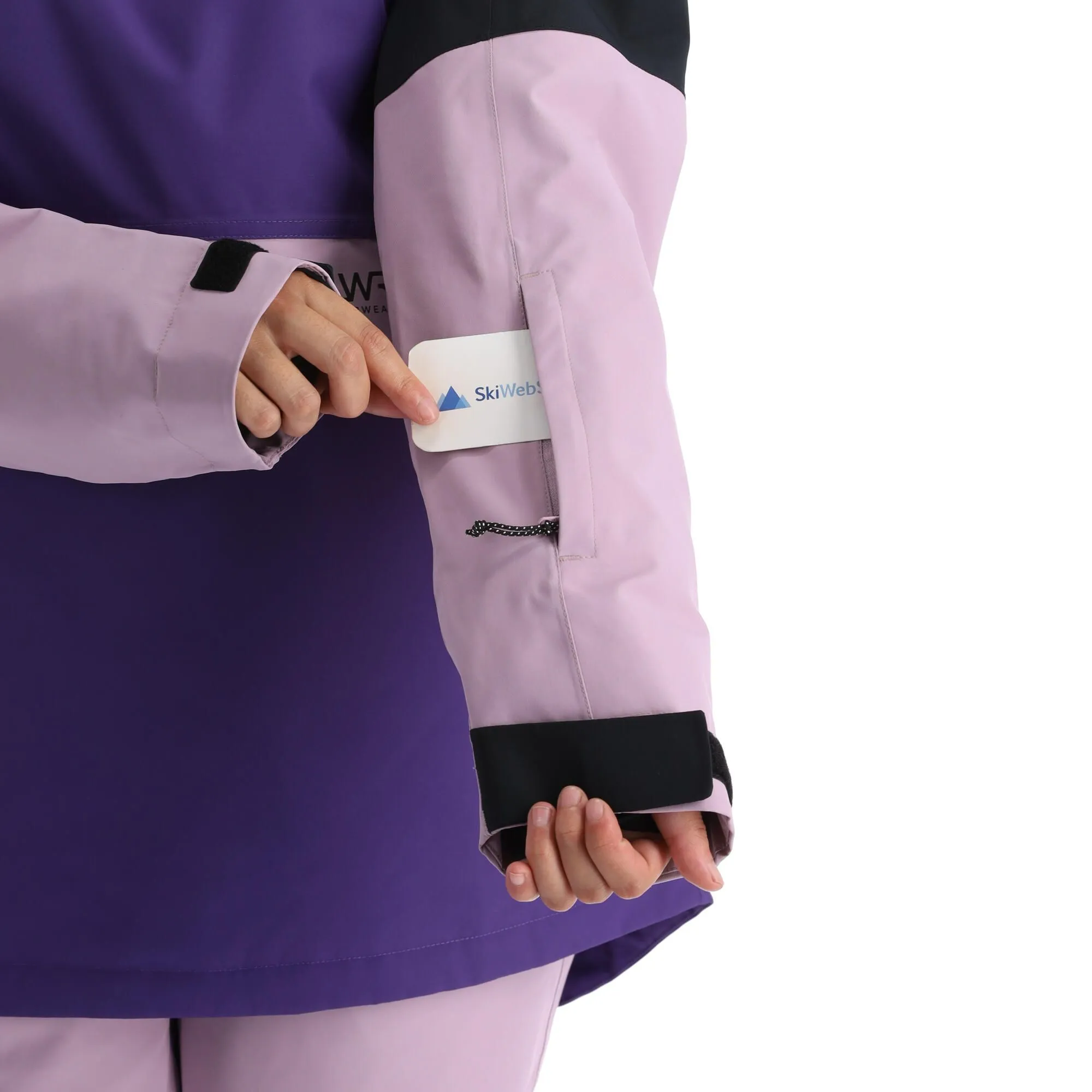 ColourWear, Homage Anorak Winter Anorak Dames Paars 9 ColourWear, Homage Anorak Winter Anorak Dames Paars - Afbeelding 7