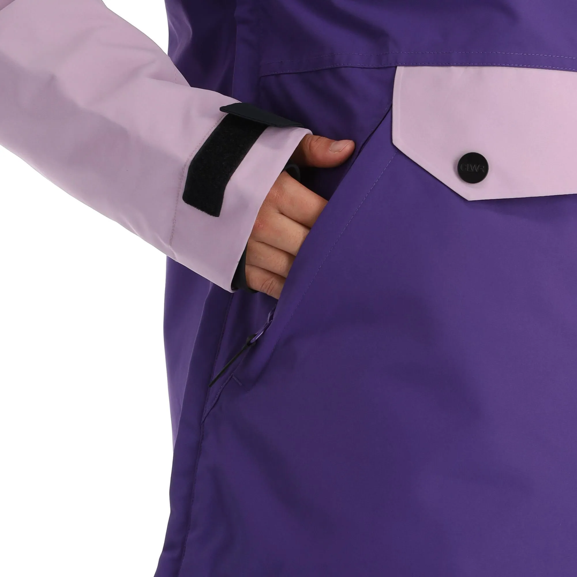 ColourWear, Homage Anorak Winter Anorak Dames Paars 13 ColourWear, Homage Anorak Winter Anorak Dames Paars - Afbeelding 11