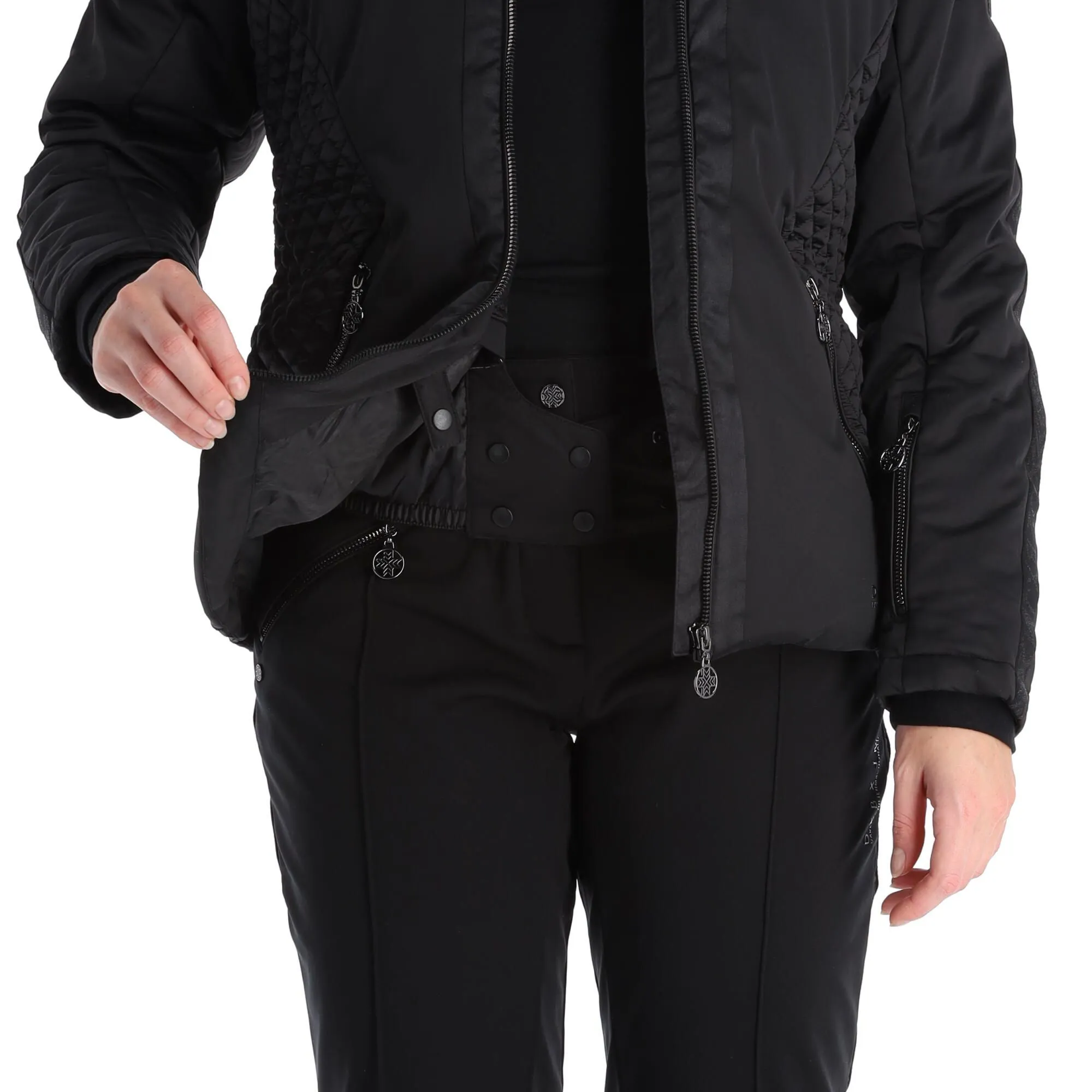 Dare 2b X Julien Macdonald, Mastery Ski-jas Dames Zwart 10 Dare 2b X Julien Macdonald, Mastery Ski-jas Dames Zwart - Afbeelding 8