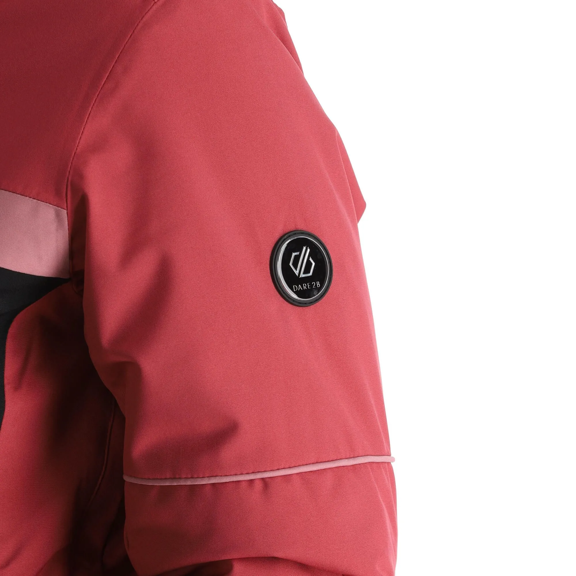 Dare2b, Conveyed Ski-jas Dames Earth Roze, Zwart 14 Dare2b, Conveyed Ski-jas Dames Earth Roze, Zwart - Afbeelding 12