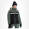 Dare2b, Crystallize Ski-jas Dames Duck Groen, Zwart -Ski-Jassen Winkel dare2b crystallize aa jas gevoerd dames duck groen zwart 22dare2160v3 BI 02
