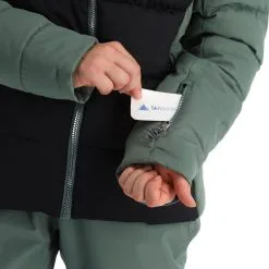 Dare2b, Crystallize Ski-jas Dames Duck Groen, Zwart 15 Dare2b, Crystallize Ski-jas Dames Duck Groen, Zwart -Ski-Jassen Winkel dare2b crystallize aa jas gevoerd dames duck groen zwart 22dare2160v3 BI 07