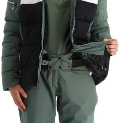 Dare2b, Crystallize Ski-jas Dames Duck Groen, Zwart 17 Dare2b, Crystallize Ski-jas Dames Duck Groen, Zwart -Ski-Jassen Winkel dare2b crystallize aa jas gevoerd dames duck groen zwart 22dare2160v3 BI 09