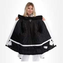 Dare2b, Crystallize Ski-jas Dames Wit, Zwart -Ski-Jassen Winkel dare2b crystallize aa jas gevoerd dames wit zwart 22dare2160v1 BI 05