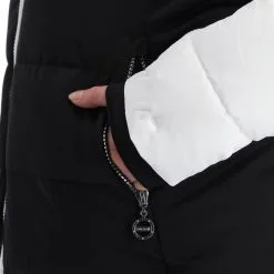 Dare2b, Crystallize Ski-jas Dames Wit, Zwart -Ski-Jassen Winkel dare2b crystallize aa jas gevoerd dames wit zwart 22dare2160v1 BI 11