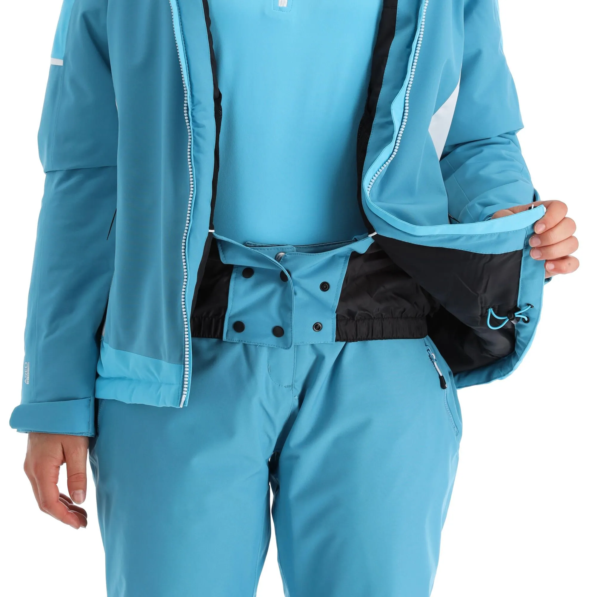 Dare2b, Enliven Ski-jas Dames Capri Blauw 9 Dare2b, Enliven Ski-jas Dames Capri Blauw - Afbeelding 7