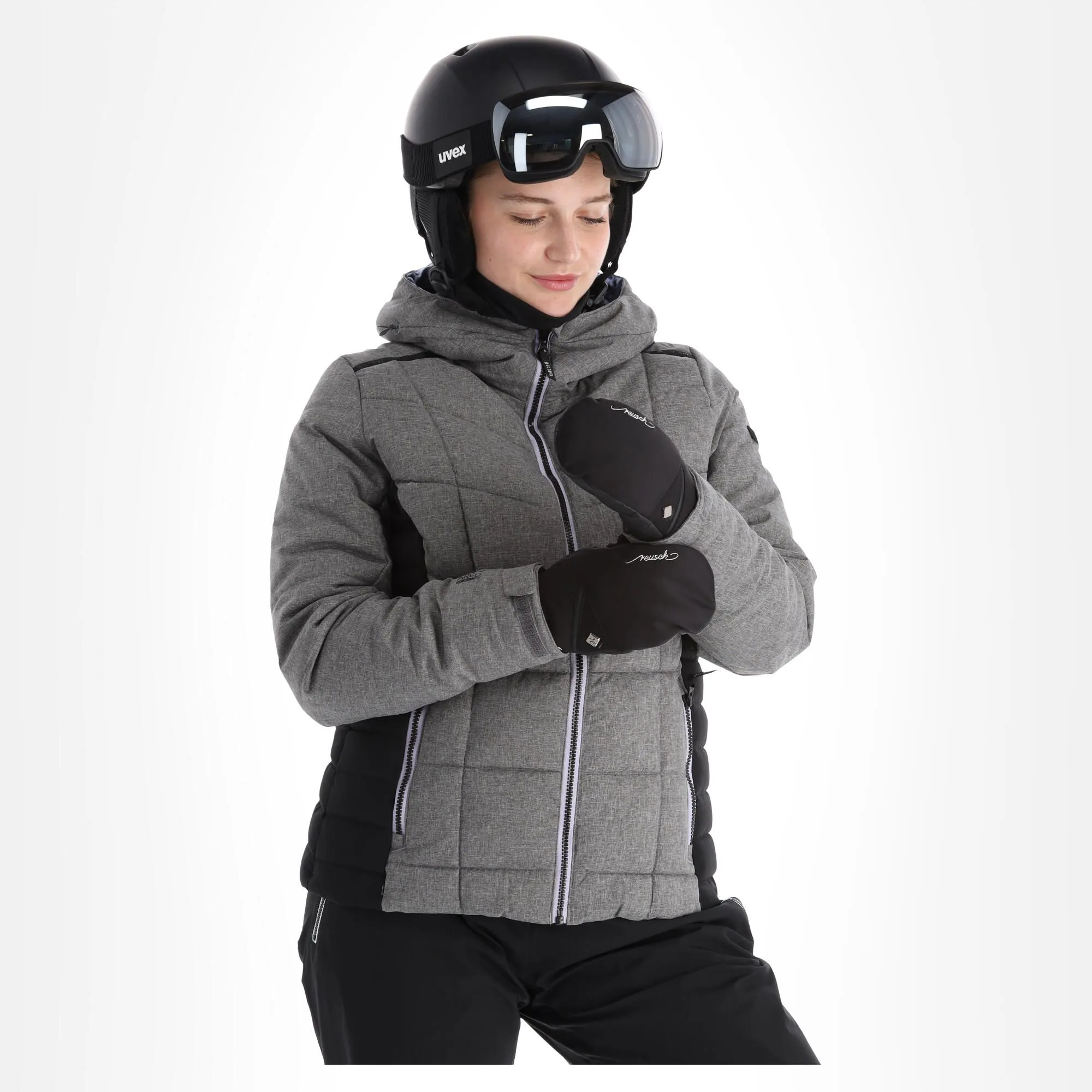 Dare2b, Expertise Ski-jas Dames Charcoal Grijs 5 Dare2b, Expertise Ski-jas Dames Charcoal Grijs - Afbeelding 3