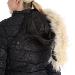 Dare2b, Glamorize III Ski-jas Dames Cire Petal Print Zwart -Ski-Jassen Winkel dare2b glamorize iii aa jas gevoerd dames cire petal print zwart 22dare2159v3 BI 09