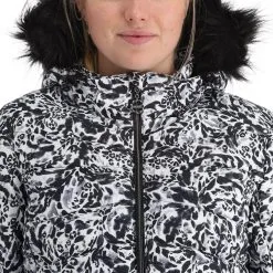 Dare2b, Glamorize III Ski-jas Dames Leopard Fusion Print Wit, Zwart 17 Dare2b, Glamorize III Ski-jas Dames Leopard Fusion Print Wit, Zwart -Ski-Jassen Winkel dare2b glamorize iii aa jas gevoerd dames leopard fusion print 22dare2159v4 BI 07