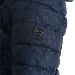 Dare2b, Glamorize III Ski-jas Dames Leopard Fusion Print Moonlight Denim Blauw -Ski-Jassen Winkel dare2b glamorize iii aa jas gevoerd dames leopard fusion print 22dare2159v5 BI 11