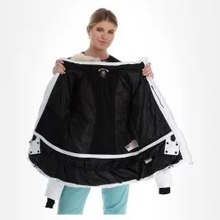 Dare2b, Glamorize III Ski-jas Dames Wit 17 Dare2b, Glamorize III Ski-jas Dames Wit -Ski-Jassen Winkel dare2b glamorize iii aa jas gevoerd dames wit 22dare2159v2 BI 06