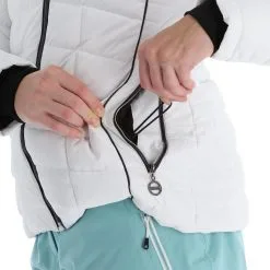 Dare2b, Glamorize III Ski-jas Dames Wit 22 Dare2b, Glamorize III Ski-jas Dames Wit -Ski-Jassen Winkel dare2b glamorize iii aa jas gevoerd dames wit 22dare2159v2 BI 11