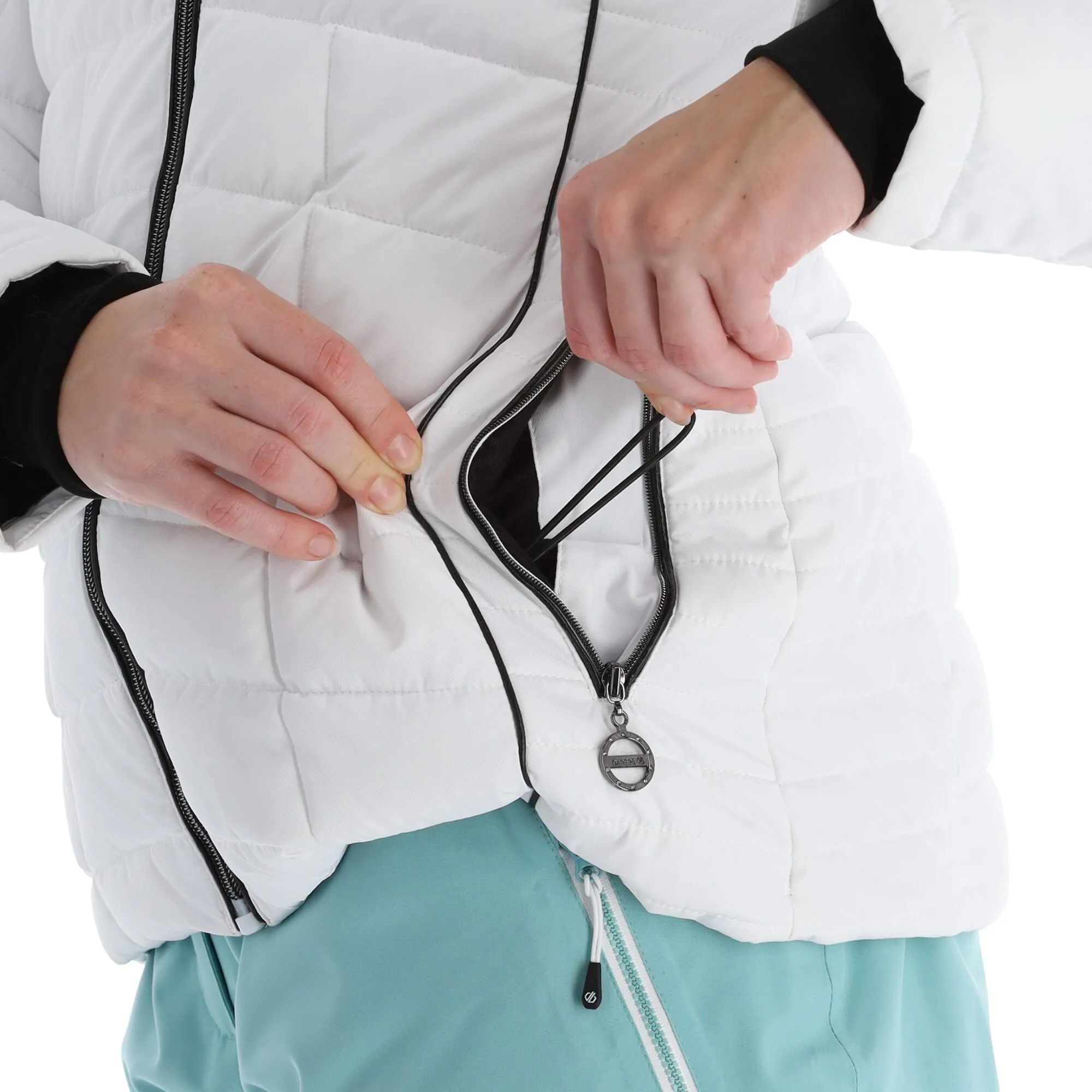 Dare2b, Glamorize III Ski-jas Dames Wit 12 Dare2b, Glamorize III Ski-jas Dames Wit - Afbeelding 10