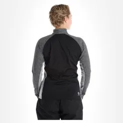Voorkant -Ski-Jassen Winkel dare2b involved ii ga ski pully dames ebony grijs zwart 22dare2141v1 BI 03