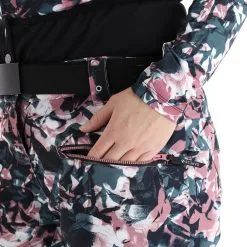 Dare2b, Liberty II Skibroek Dames Abstract Floral Print Mesa Roze -Ski-Jassen Winkel dare2b liberty ii ba skibroek gevoerd dames abstract floral print 22dare2166v2 BI 07