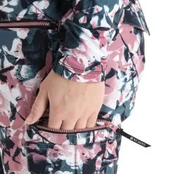 Dare2b, Liberty II Skibroek Dames Abstract Floral Print Mesa Roze -Ski-Jassen Winkel dare2b liberty ii ba skibroek gevoerd dames abstract floral print 22dare2166v2 BI 08