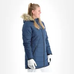Dare2b, Striking Jacket Ski-jas Dames Dark Denim Blauw 15 Dare2b, Striking Jacket Ski-jas Dames Dark Denim Blauw -Ski-Jassen Winkel dare2b striking jacket aa jas gevoerd dames dark denim blauw AA21dar119b BI 04