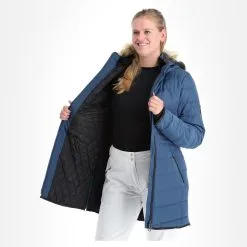 Dare2b, Striking Jacket Ski-jas Dames Dark Denim Blauw 16 Dare2b, Striking Jacket Ski-jas Dames Dark Denim Blauw -Ski-Jassen Winkel dare2b striking jacket aa jas gevoerd dames dark denim blauw AA21dar119b BI 05