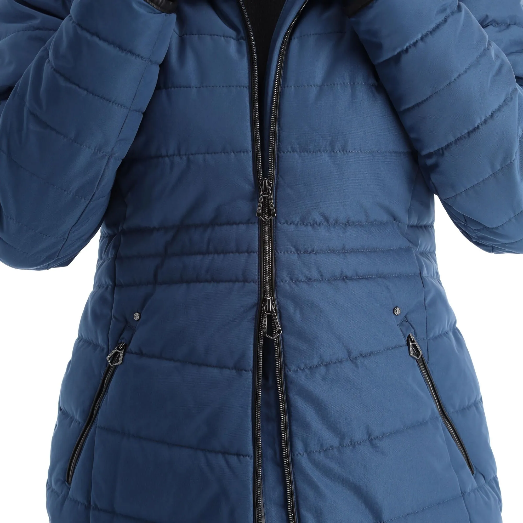 Dare2b, Striking Jacket Ski-jas Dames Dark Denim Blauw 11 Dare2b, Striking Jacket Ski-jas Dames Dark Denim Blauw - Afbeelding 9