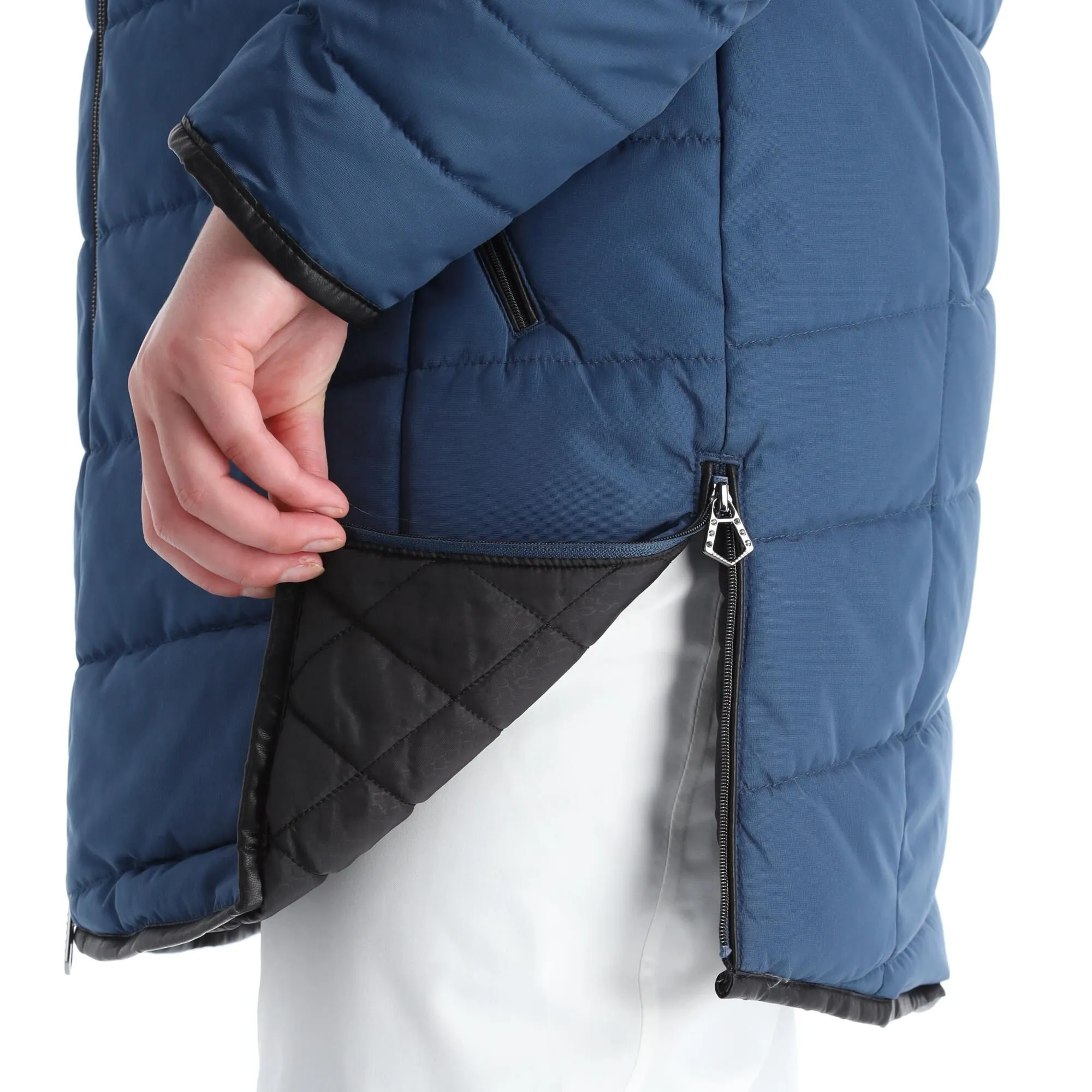 Dare2b, Striking Jacket Ski-jas Dames Dark Denim Blauw 12 Dare2b, Striking Jacket Ski-jas Dames Dark Denim Blauw - Afbeelding 10