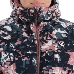 Dare2b, Verdict Ski-jas Dames Abstract Floral Print Mesa Roze 19 Dare2b, Verdict Ski-jas Dames Abstract Floral Print Mesa Roze -Ski-Jassen Winkel dare2b verdict aa jas gevoerd dames abstract floral print mesa 22dare2151v3 BI 07