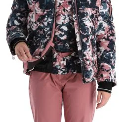 Dare2b, Verdict Ski-jas Dames Abstract Floral Print Mesa Roze 21 Dare2b, Verdict Ski-jas Dames Abstract Floral Print Mesa Roze -Ski-Jassen Winkel dare2b verdict aa jas gevoerd dames abstract floral print mesa 22dare2151v3 BI 09