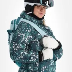 Dare2b, Verdict Ski-jas Dames Bold Animal Print Canton Groen -Ski-Jassen Winkel dare2b verdict aa jas gevoerd dames bold animal print canton 22dare2151v2 BI 05